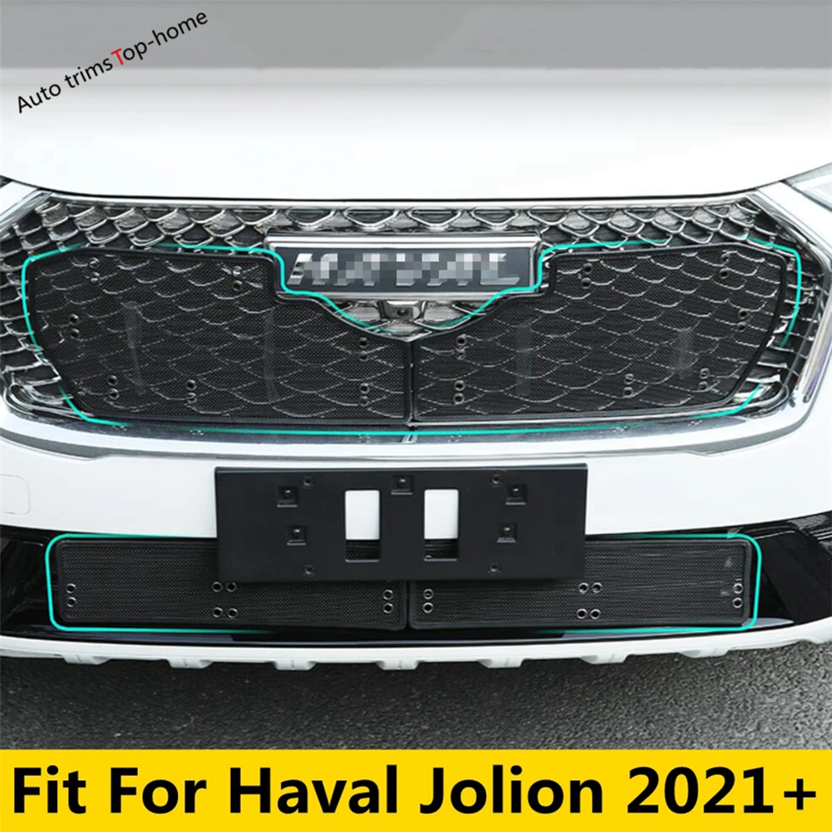 

For Haval Jolion 2021 2022 Car Front Grille Insect Screening Mesh Insert Net Protection Cover Kit Trim Accessories Exterior