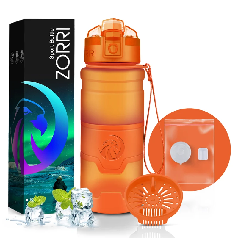 Лучшая Спортивная бутылка для воды пластиковая из тритана сополимера фитнеса