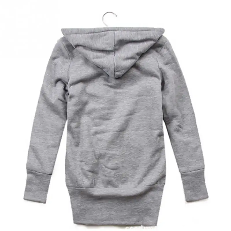2019 New Women Fleece Zipper Hoodies Sweatshirt Autumn Winter Long Sleeve Ladies Warm Casual Hooded Outwear Plus Size | Женская одежда