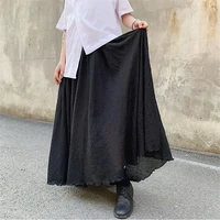 mens culottes spring summer new japanese retro punk style lovers with the same personality super loose large size culottes