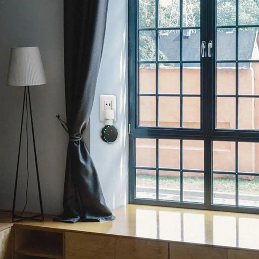 Горячая распродажа! На выходе настенное крепление Стойка вешалка для Alexa Echo Dot 3rd