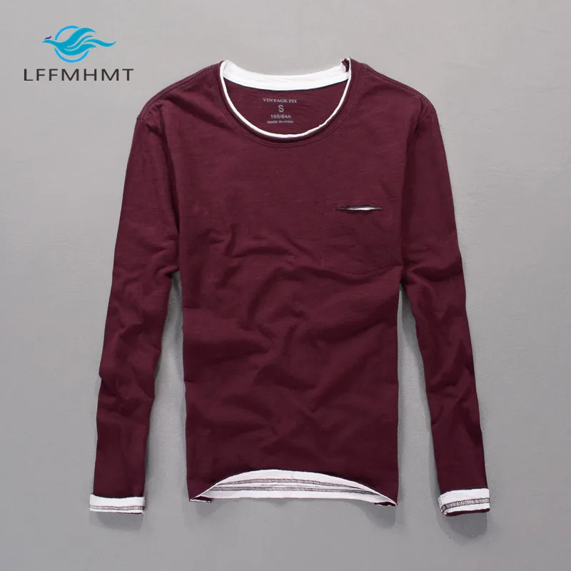 Футболка мужская из бамбука с дырками модная брендовая приталенная рубашка