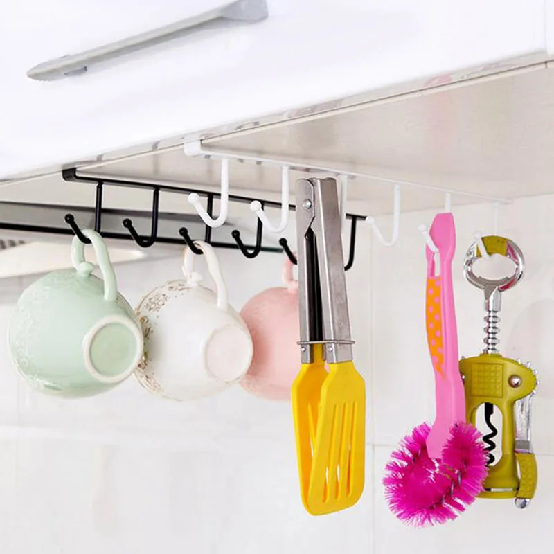 

Portable Kitchen Storage Rack Hooks Foldable Drying Rack Multifunctional Retractable Hook Bathroom Organizer Kitchen Accessories