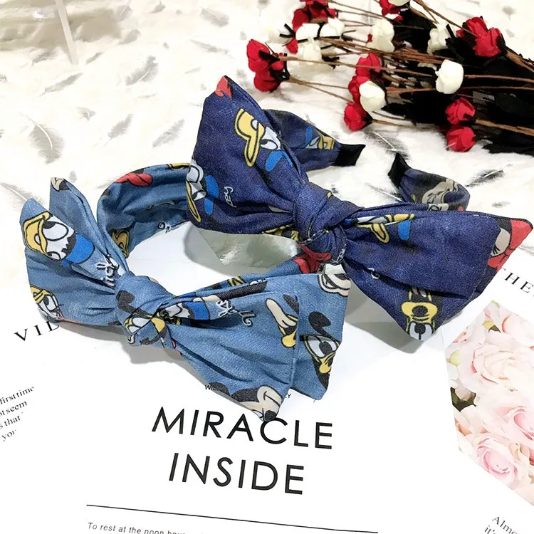 Диснеевских мультфильмов аксессуары для волос и сердечком повязка на голову