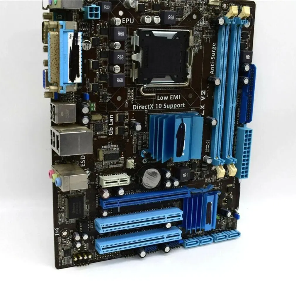 Материнская плата P5G41 Φ LX V2 8Gb G41 материнская для настольного компьютера поддержка