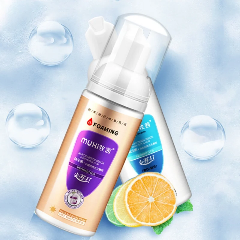 60 мл пробиотики мусс зубная паста Чистка отбеливание зубов удалить от зубных