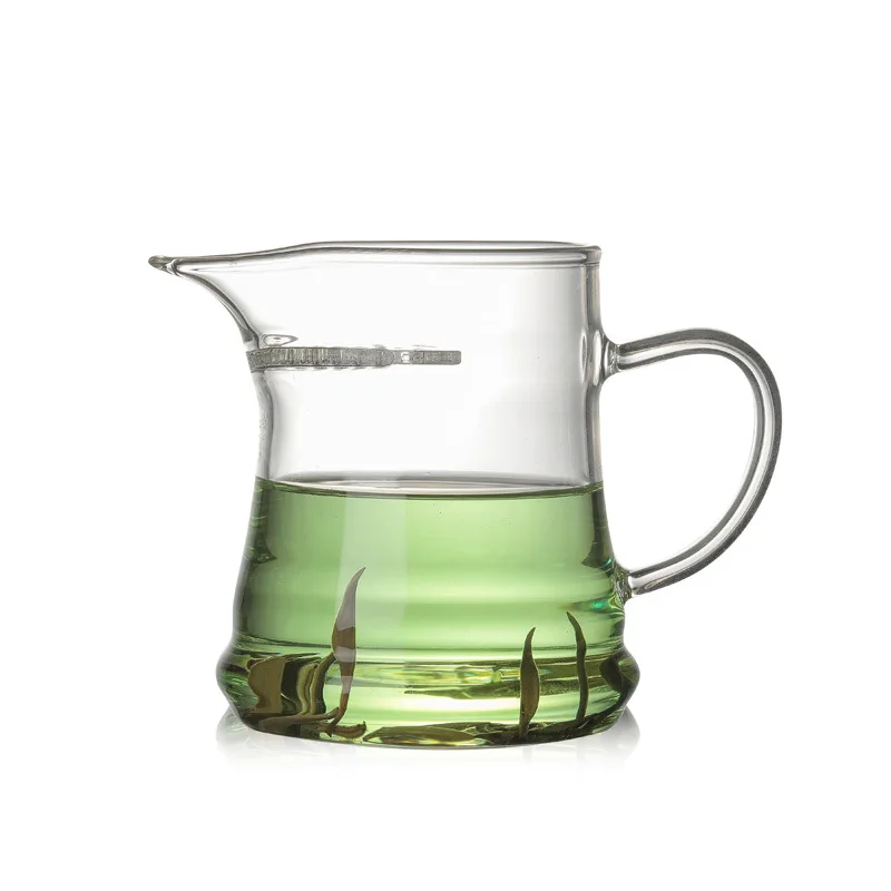 

Heat-resistant Glass Tea Dispenser Crescent Cup Pointed Glass Tea Set