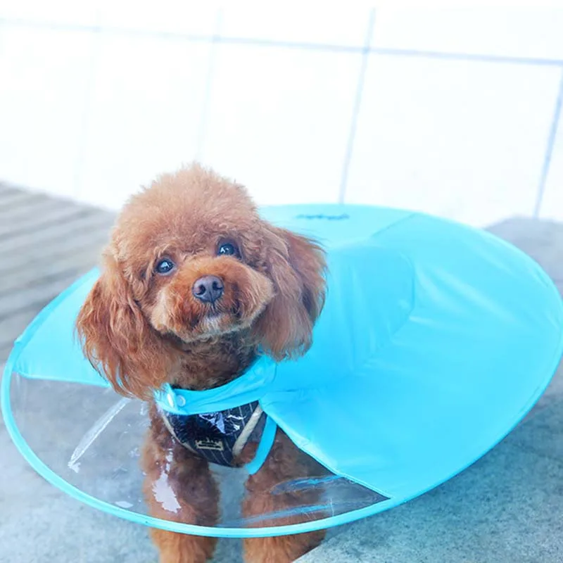 

New Pet Dog All-round Waterproof Raincoat Pet Ourdoor Hooded Raincoat Pet Raincoat Dog Cat Portable Clothes
