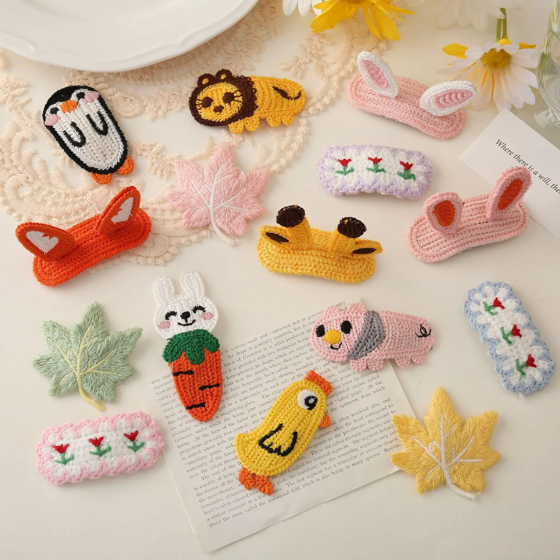 Резинка для волос в зимнем стиле девочек 3 шт. мультяшная повязка на голову