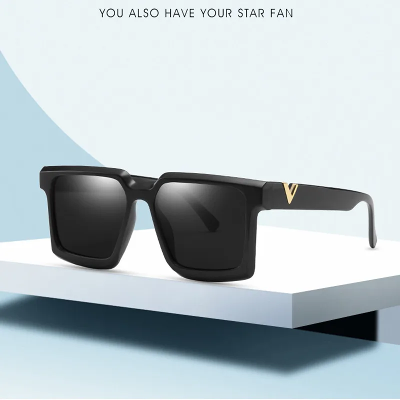 2020 винтажные квадратные пластиковые солнцезащитные очки женские брендовые