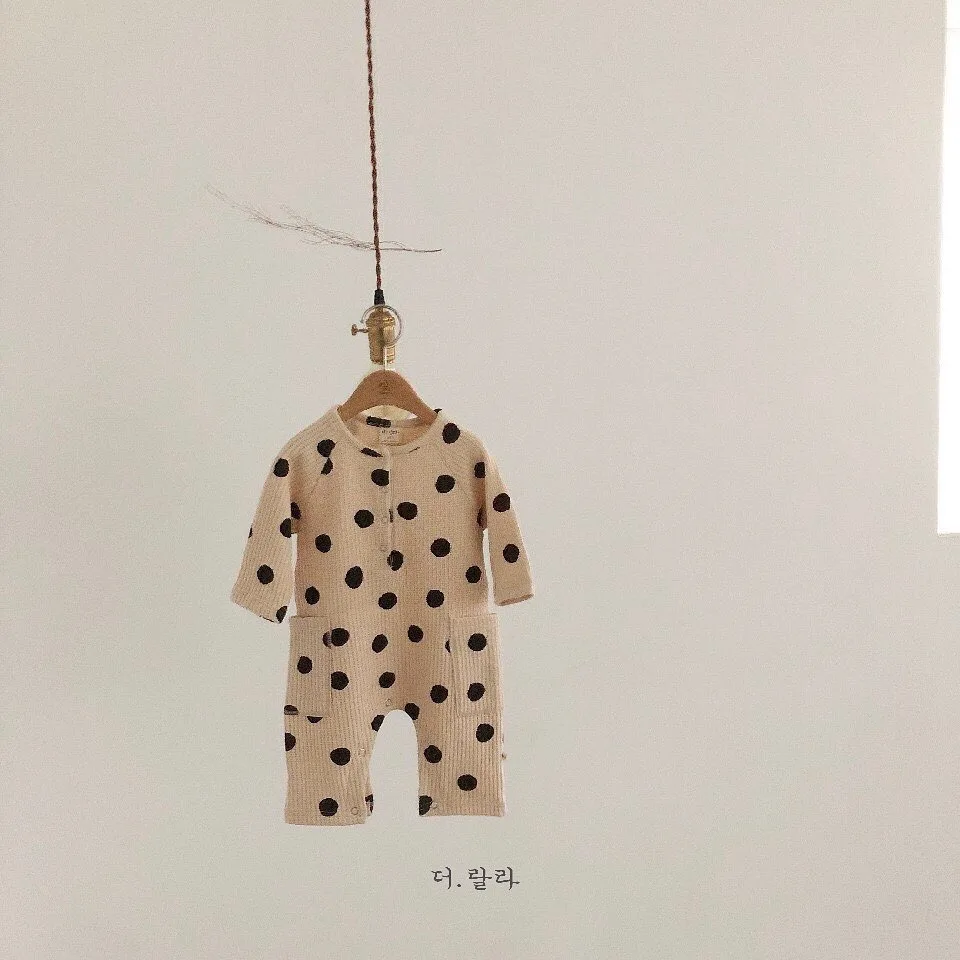 Комбинезоны с длинным рукавом для маленьких мальчиков и девочек мягкая верхняя