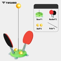 tosuod table tennis trainer ping pong balls family activities healthy exercise table tennis robot