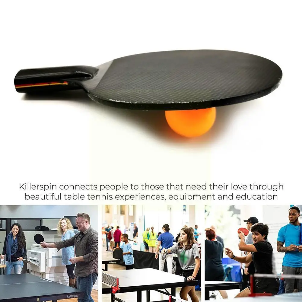 

Ракетка для настольного тенниса из углеродного волокна, горизонтальная подошва, одиночная углеродная Теннисная ракетка профессионального...