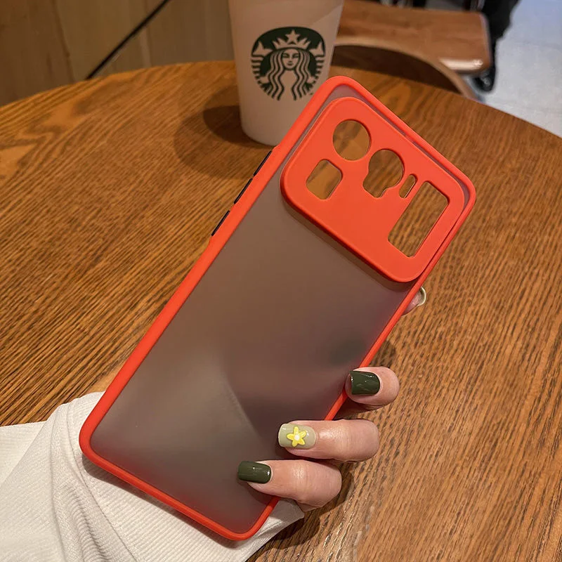 Новый прозрачный чехол с защитой от падения в виде Красной сетки подходит для