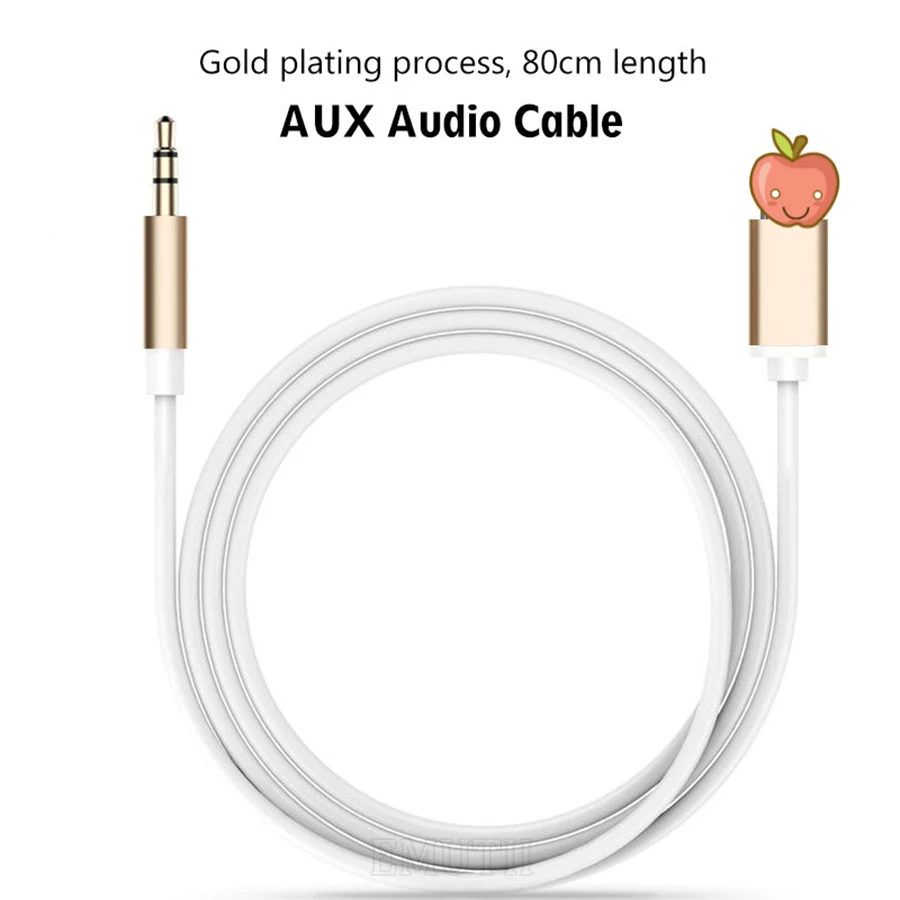 Audio splitter Cable for Iphone 13 8 12 Lighting Pin To 3.5 Mm Jack Aux Cable Car Speaker Headphone Adapter for Iphone 11 Pro Xr