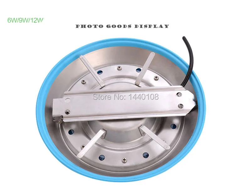 5pcs/lot 15w Led Round Swimming Lamp Stainless Steel RGB Ac12V/24v LED Underwater Landscape Pool Wall | Лампы и освещение