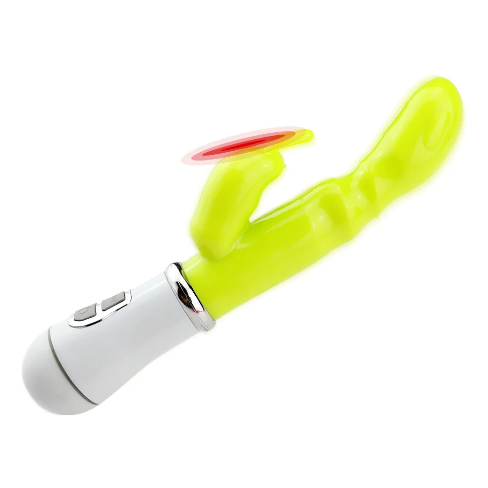 Женский двойной g точка вибратор кролик AV палка мягкий силиконовый Вибратор для