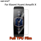 10 шт. для смарт-часов Xiaomi Huami Amazfit X ультрапрозрачная полностью закрывающая мягкая гидрогелевая пленка из тпу защита экрана-не закаленное стекло