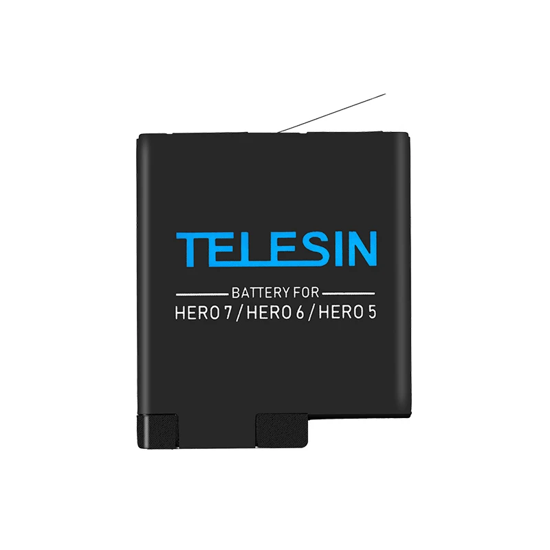 Аккумуляторы Telesin для Gopro hero 5 6 7 black 2018 аккумуляторная батарея hero6 hero7 go pro