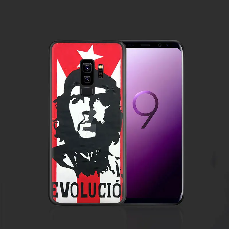 Силиконовый чехол для телефона EWAU Che Guevara Samsung A2 Core A5 A6 plus A7 A8 A9 A10s 20s 20E 30s 40s 50s 60 70S |