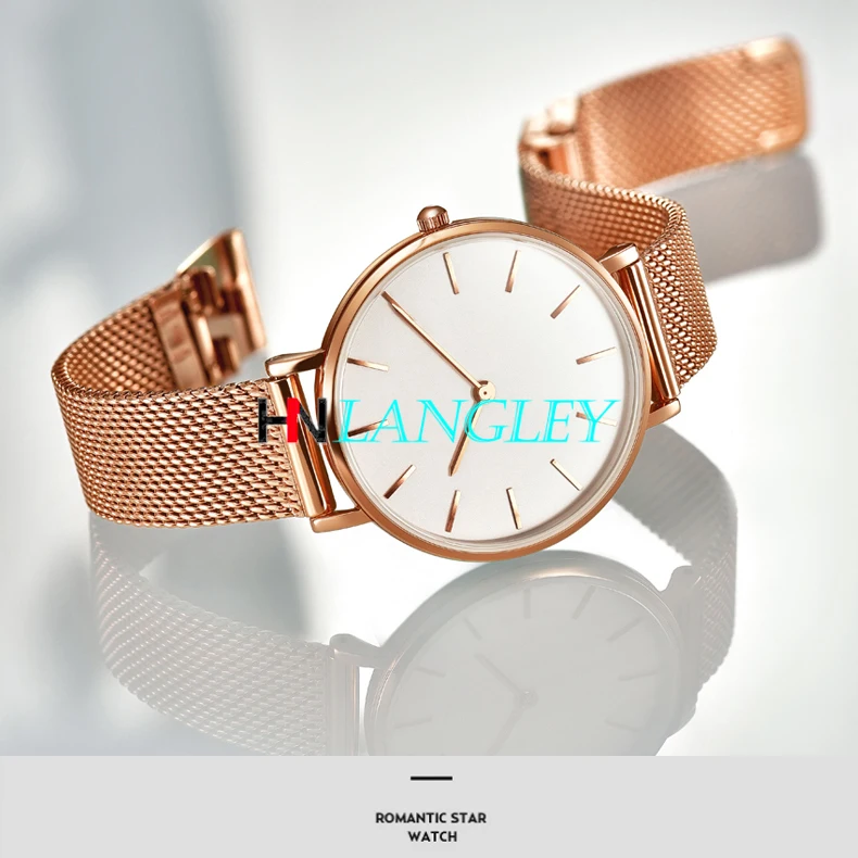 For DW Watch Steel Band Mesh Strap for Daniel Wellington Watch Band Metal Ultra-thin Universal Stainless Steel Bracelet 10-22 mm