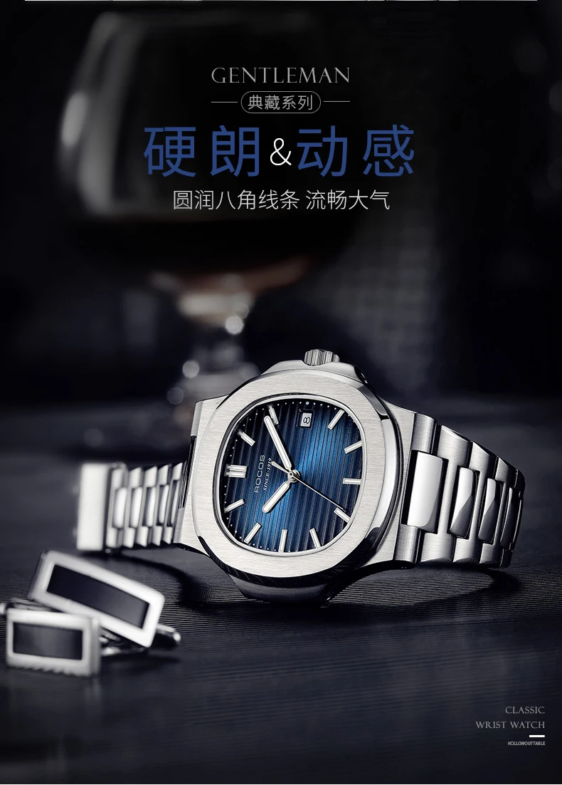 Montre hommes Top marque de Lux en acier complet montre-bracelet militaire hommes 30 m. Ataires lumineux Quartz horloge