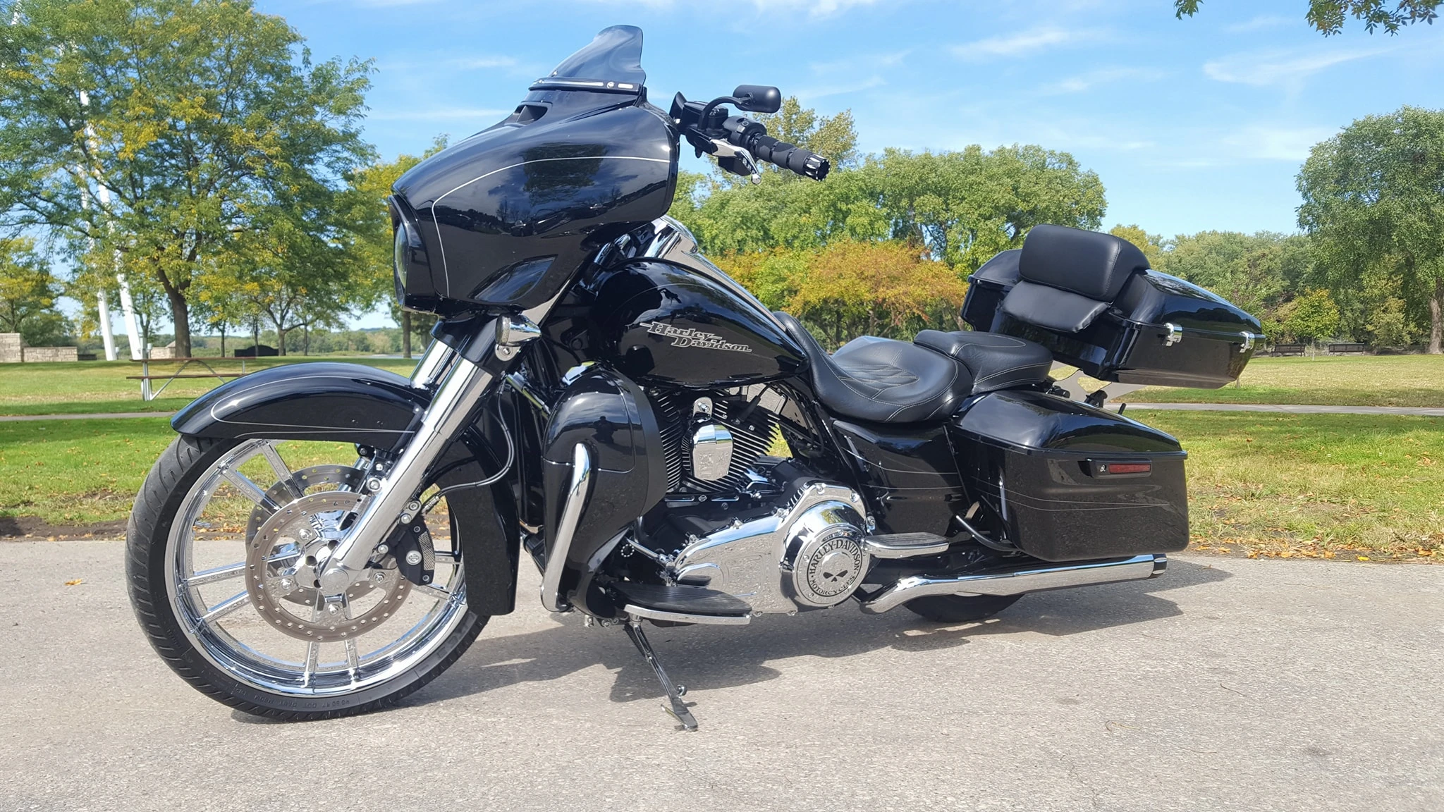 2014-2020 Razor Tour Pack багаж рубленый Тур Пак спинка для Harley Davidson Road King Touring Street Glide CVO