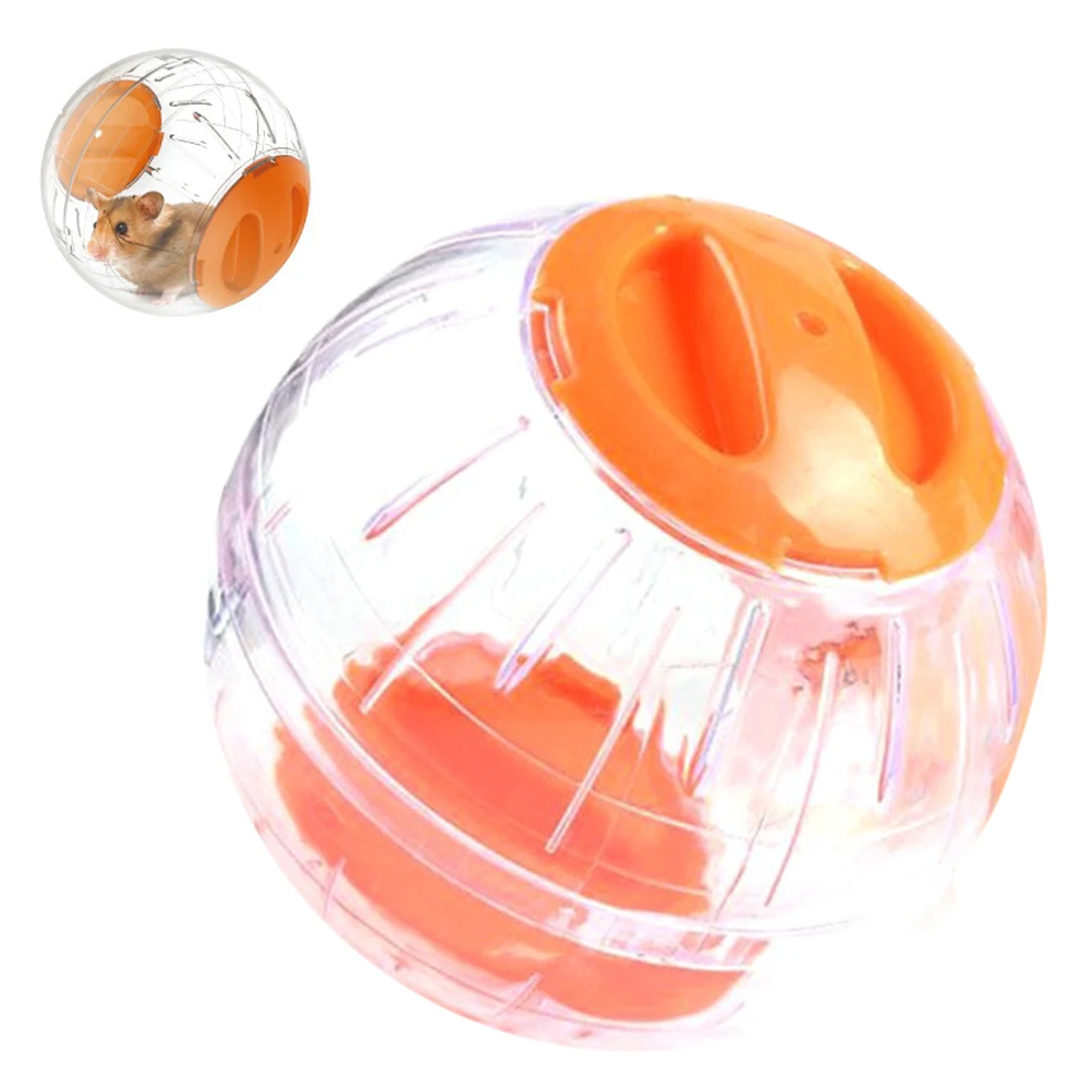 

Plastic Pet Rodent Mice Jogging Ball Toy 12cm Mini Transparent Hamster Gerbil Rat Exercise Ball Play Toys