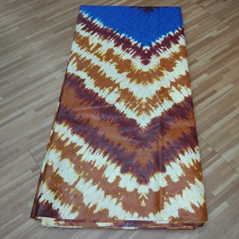 32 Базен riche getzner tussu africain robe bazin riche ткань guinea brocade Ткань bazin brode нигерийская кружевная ткань 5yard/комплект - Цвет: 32