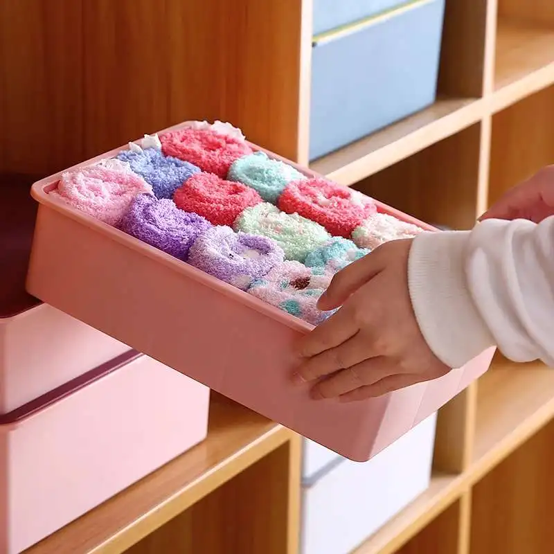 

Organizer Multi-Size Combined Plastic Storage Box Underwear Storage Box Socks Storage Box Underwear Drawer Divider