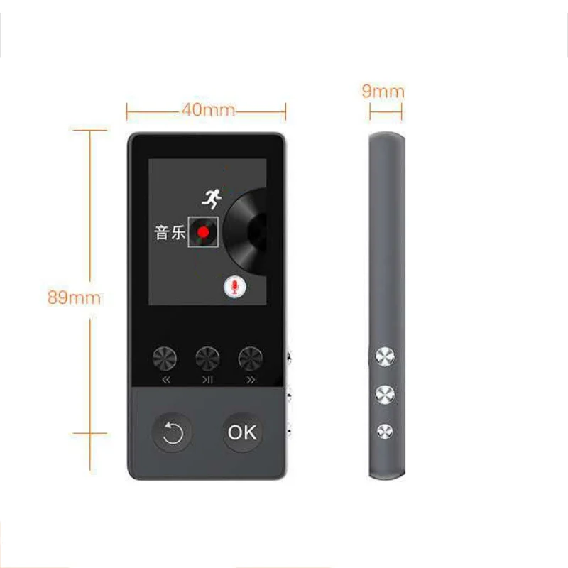 HiFi Audio Player Recorder FM Radio Sports Bluetooth 1.8 Inch External Student MP3/MP4 Video | Электроника