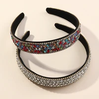 new luxury crystal rhinestone headbands fashion women hair accessories headdress hairbands hair bands sparkly hair hoop