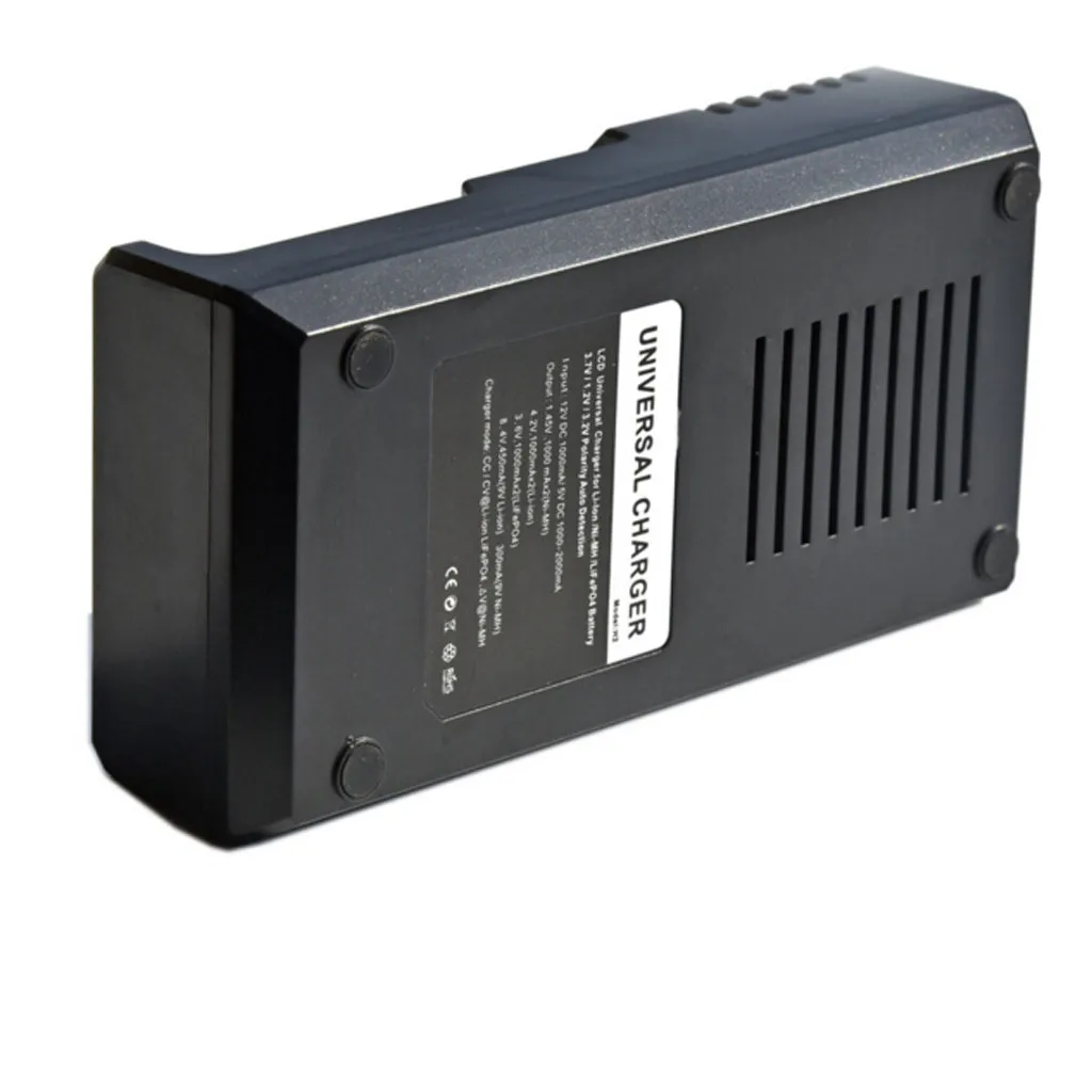 Soshine lcd универсальное зарядное устройство для Li-ion/LiFePO4 26650 18650 9V NiMH C AA AAA 9V Подставка для зарядки