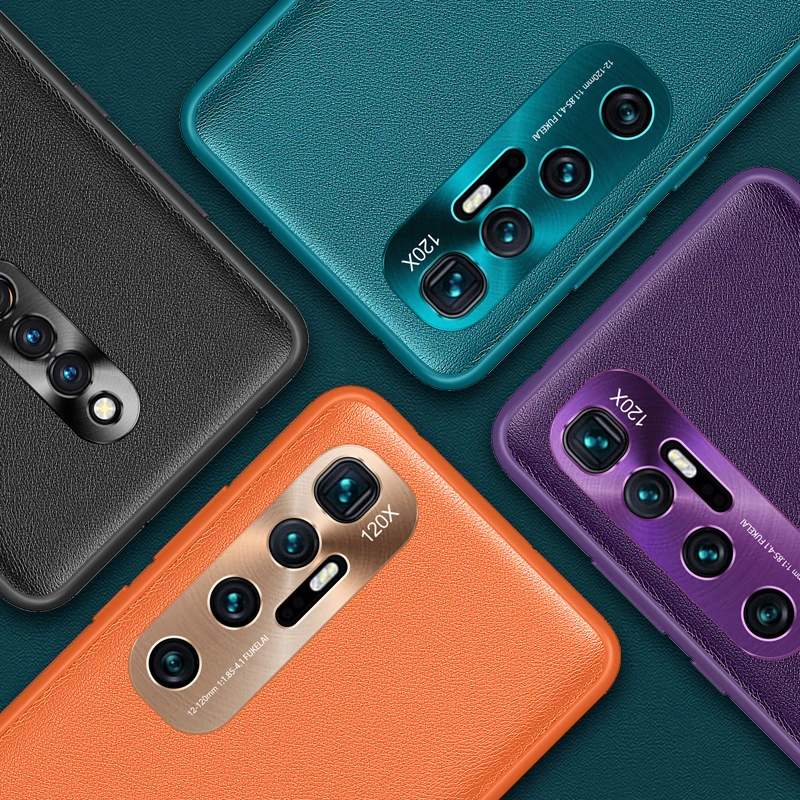 

For Xiaomi Mi 10 Ultra Case Luxury PU leather Grain Matte protective Back Cover Case For xiaomi mi10 ultra mi 10ultra shell