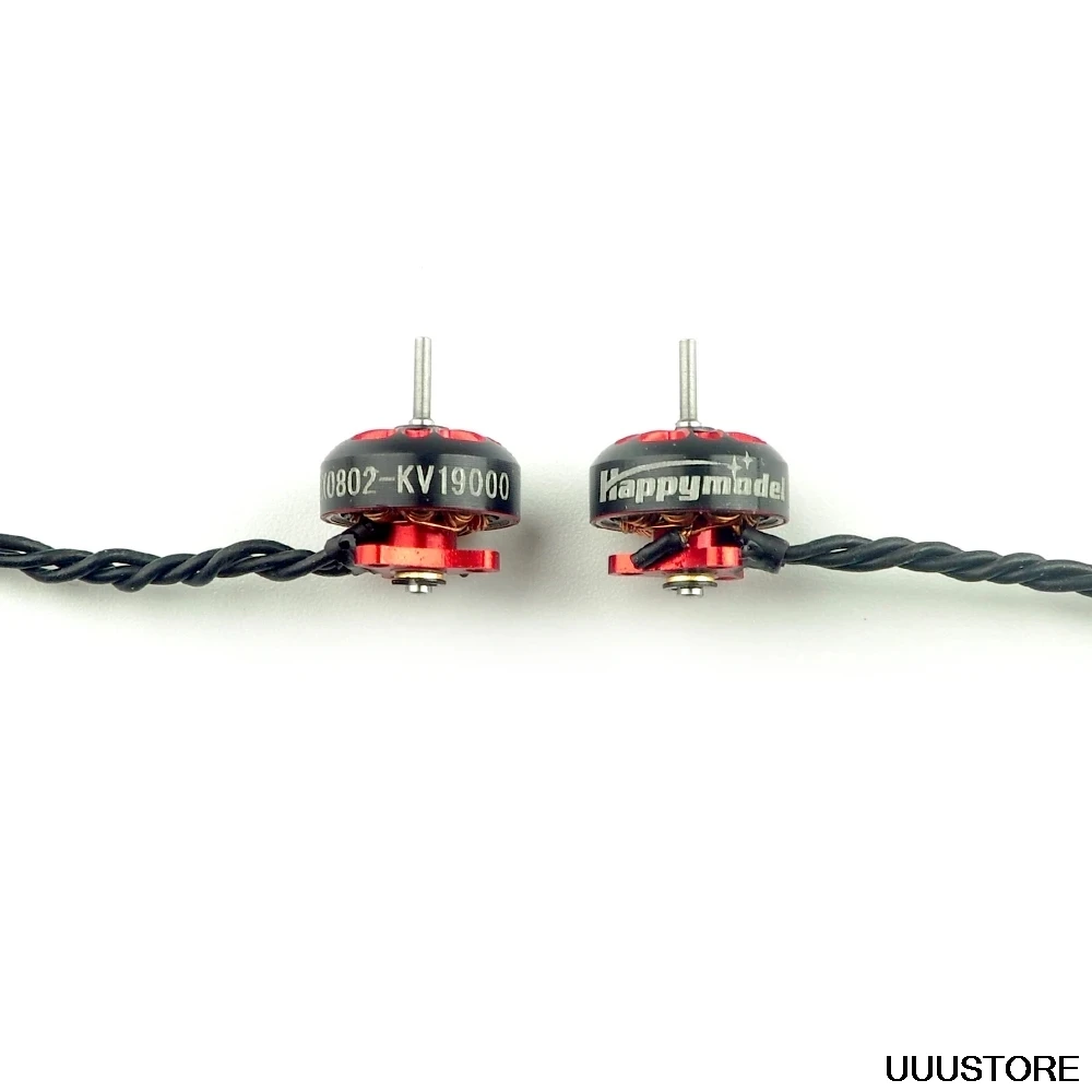 

Happymodel Moblite6 Moblite7 EX0802 0802 19000KV 1S Integrated Rotor Type Brushless Motor for FPV Racing Drone RC Quadcopter