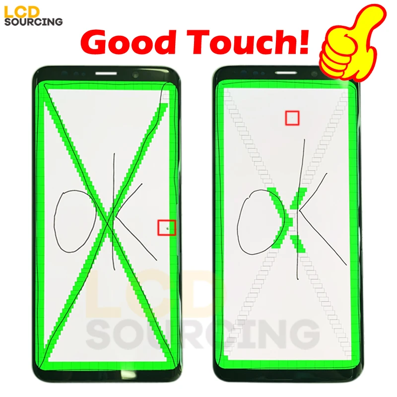 ЖК-дисплей AMOLED для Samsung Galaxy S9 G960F G960 сенсорный экран в сборе + PLUS G965 G965F сменный