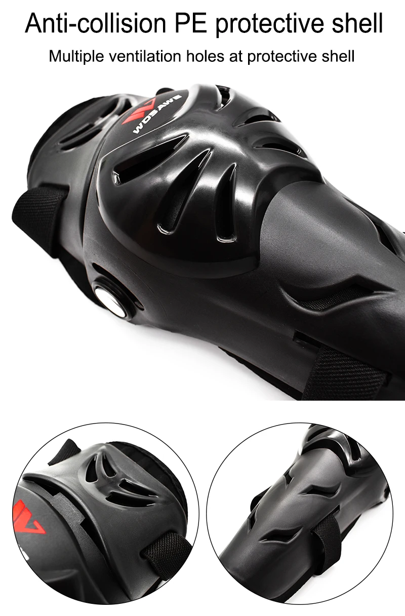 Наколенники WOSAWE защитное снаряжение для катания на лыжах сноуборде мотоцикле