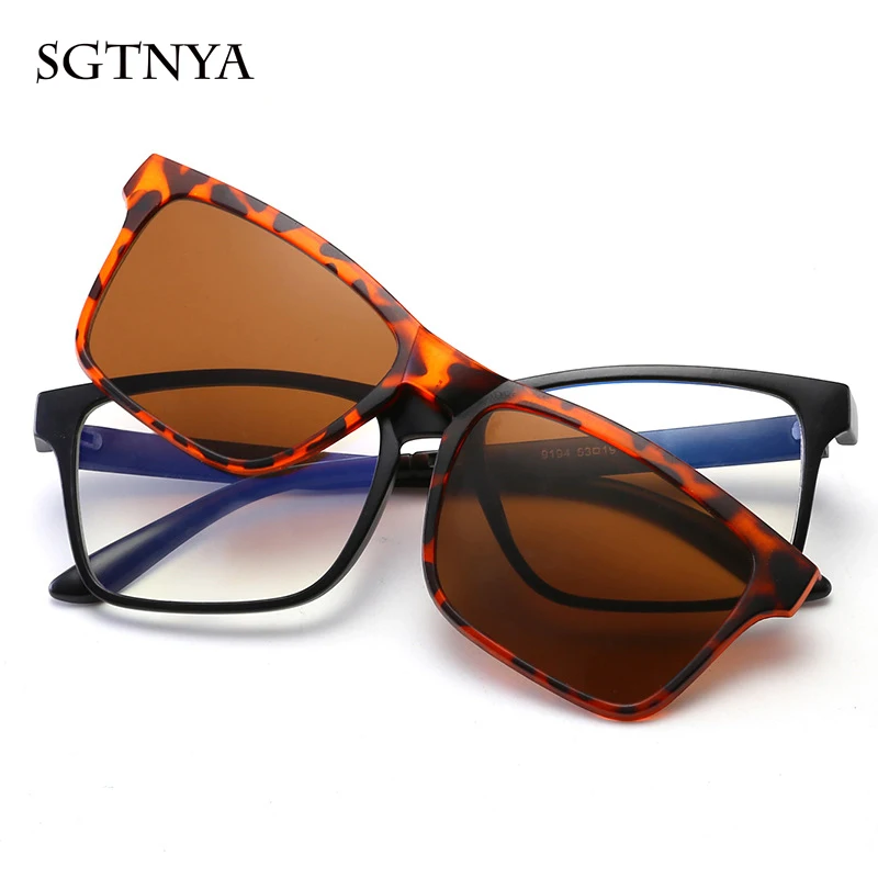 Очки солнцезащитные квадратные для мужчин и женщин модные поляризационные