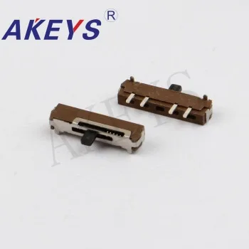10CS MSS-24D18 мини скользящий переключатель 4P3T SMD SMT 4 pin 3 положения двойной сброс