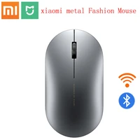 2020 xiaomi bluetooth mouse mi fashion wireless mouse game mouses 1000dpi 2 4ghz wifi link optical mouse metal portable mouse
