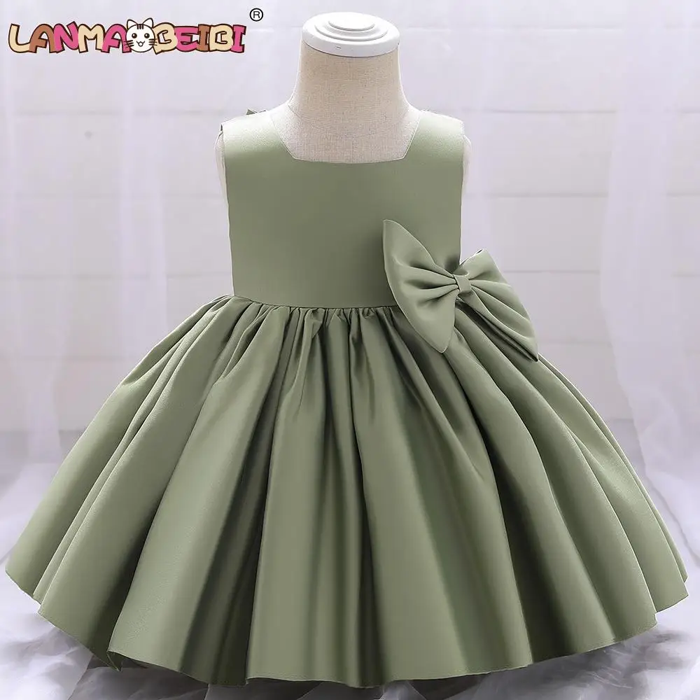 

New Baby Kids Dresses Girls Dress Kids Girl Wedding Party Dresses Sleeveless Clothing Children Princess Dress 4-12Y
