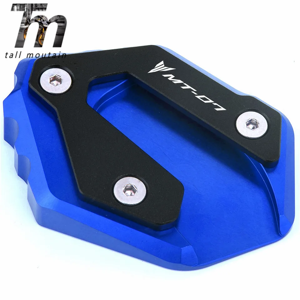 

NEW Motorcycle CNC Kickstand Extension Plate Foot Side Stand Enlarge Pad FOR YAMAHA MT07 MT-07 FZ-07 Tracer 2014-2020 2019 2018