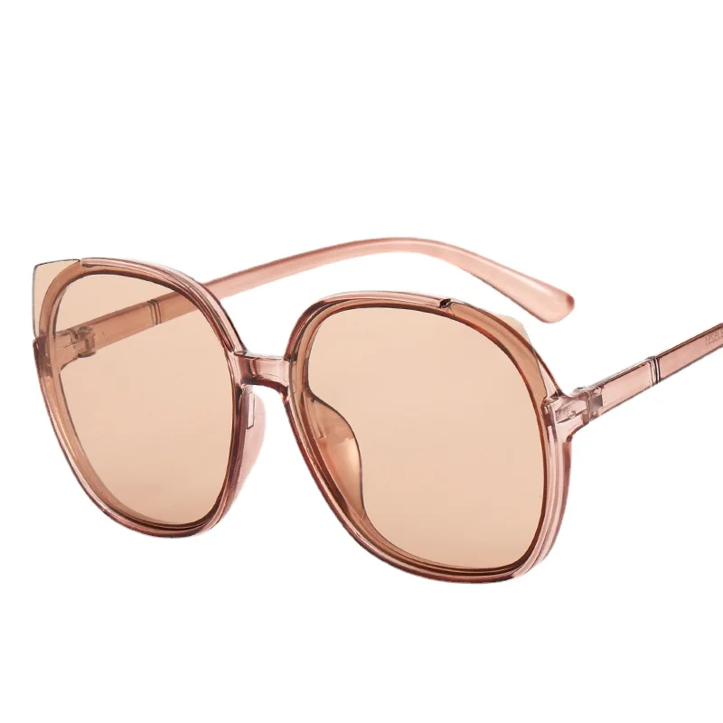 

New Oversized Square Sunglasses Women Luxury Vintage Brand Design Sun glasses Big Frame Mirror Red Purple Eyewear UV400