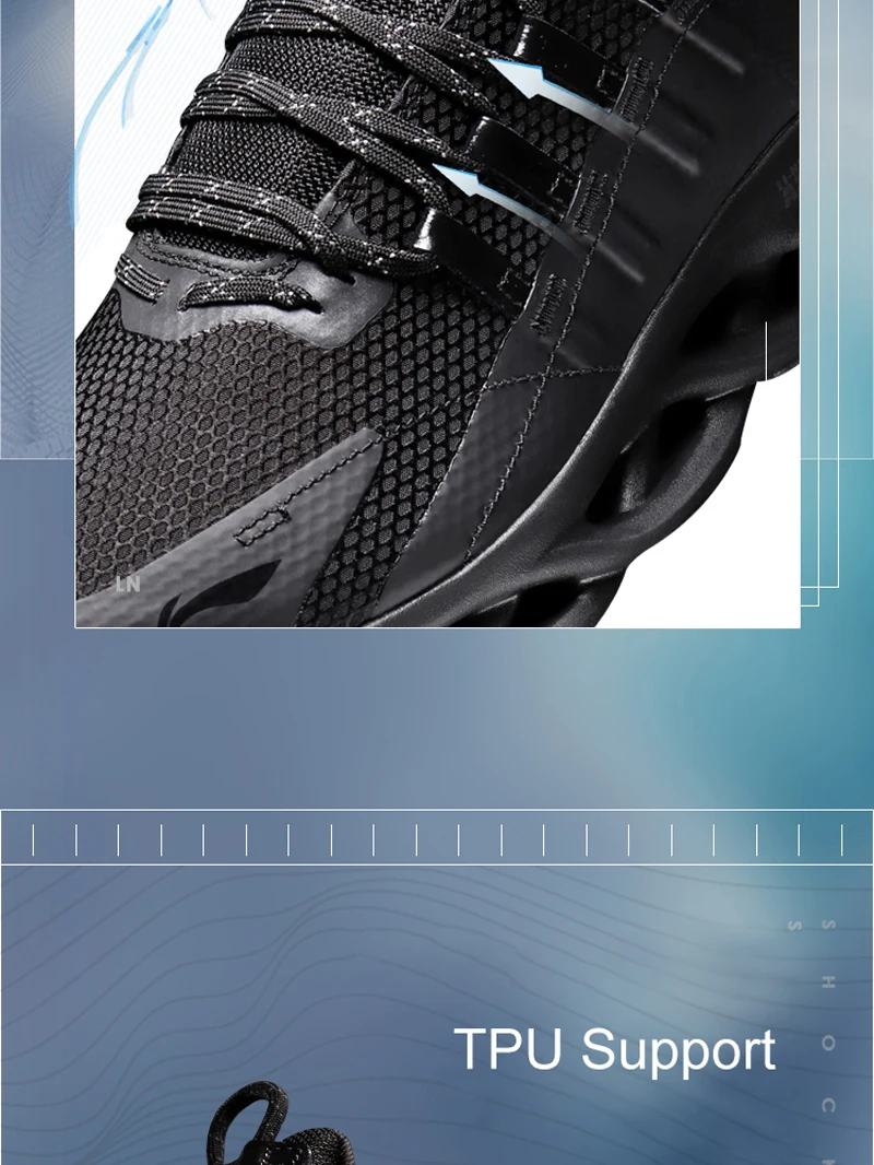 Li-Ning/мужские кроссовки для бега с подушкой из дуги; износостойкая спортивная обувь с водонепроницаемой подкладкой; износостойкие кроссовки; ARHP245 XYP946