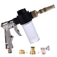 portable high pressure water gun for cleaning car wash machine garden watering hose nozzle sprinkler foam water gun dropshipping