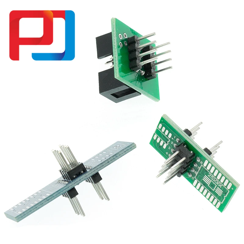 Зажим для проверки SOIC8 SOP8 EEPROM 93CXX / 25CXX 24CXX + 2 адаптера 10 шт. | Лампы и освещение