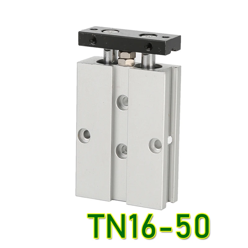 TN16 * 50 двойной шток цилиндра прикрепить магнит руководство пневматический