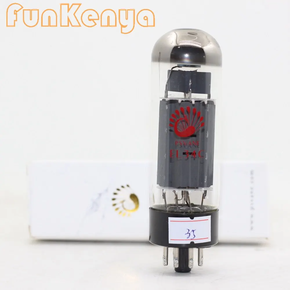 PSVANE Hifi Vacuum Tube EL34C Generate UK-EL34 EL34B 6CA7 6P3P 6L6 5881 Free Pairing Amplifier Tubes | Электроника