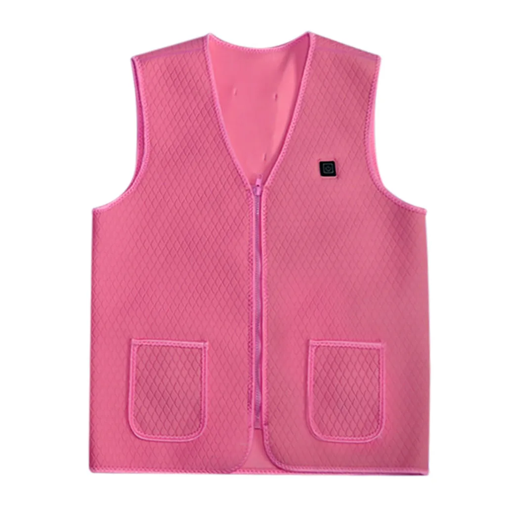 Мужская и женская уличная USB Инфракрасная нагревательная жилетка зимняя