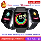 Новинка, обновленные Смарт-часы Y68 для мужчин и женщин, фитнес-трекер с приложением Fitpro, фитнес-браслет D20, спортивные Смарт-часы для Android и IOS, оптовая продажа